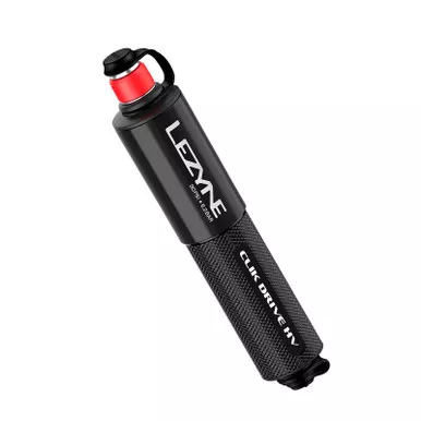 LEZYNE Clik Drive HV Black/Red Hand Pump (1-MP-CLKHV-V104)