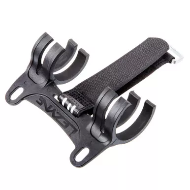 LEZYNE HV Black Pump Mount With Straps (1-RP-BRKT-V1NHVMP)