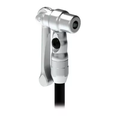 LEZYNE Presta Pro Silver Floor Pump Head (1-PRESTAP-V106)