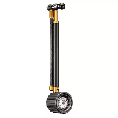 LEZYNE Shock Drive Black/Gold Bicycle Hand Pump (1-MP-SHKDR-V204)
