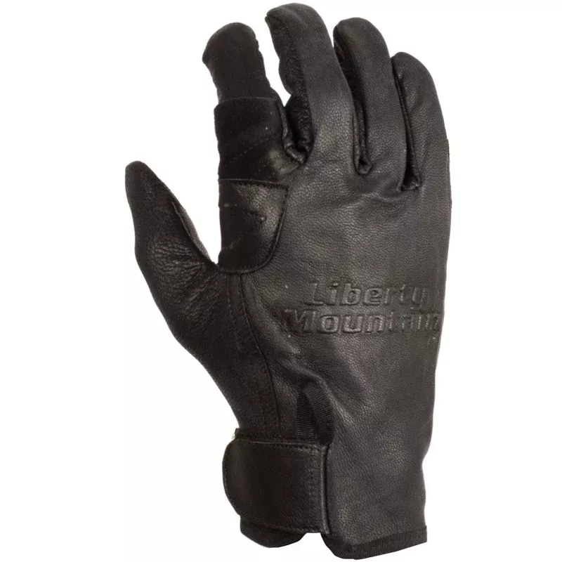 Liberty Mountain Pro Rappel Glove Goat X Small Black for Climbing and Rappelling