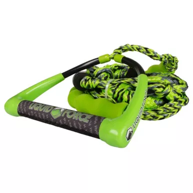 LIQUID FORCE Hydratak Surf 10in Green Rope and Handle Combo (2215704)