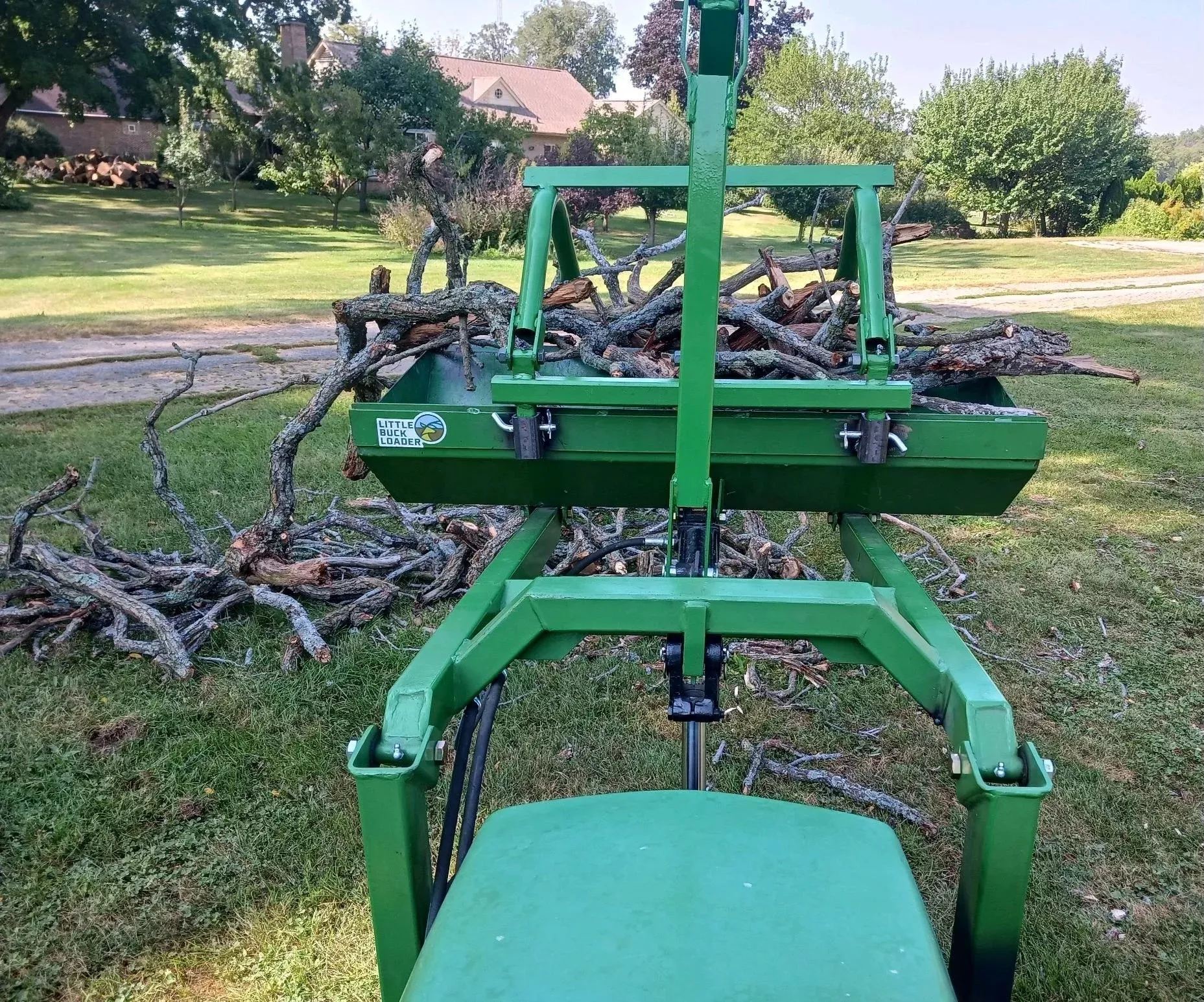 Little Buck Loader, LLC – Antler Grappler Attachment | Width 48″ | Horsepower 20–25 HP | For Tractors