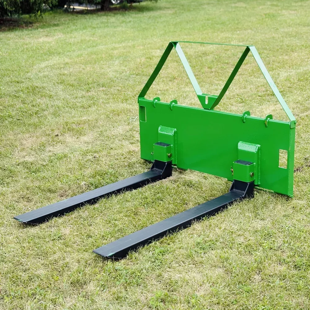 Little Buck Loader, LLC – Little Bull QuikForks | Fork Blade Width 4″ | Fork Blade Length 50″ | Horsepower 20–25 HP | For Tractors