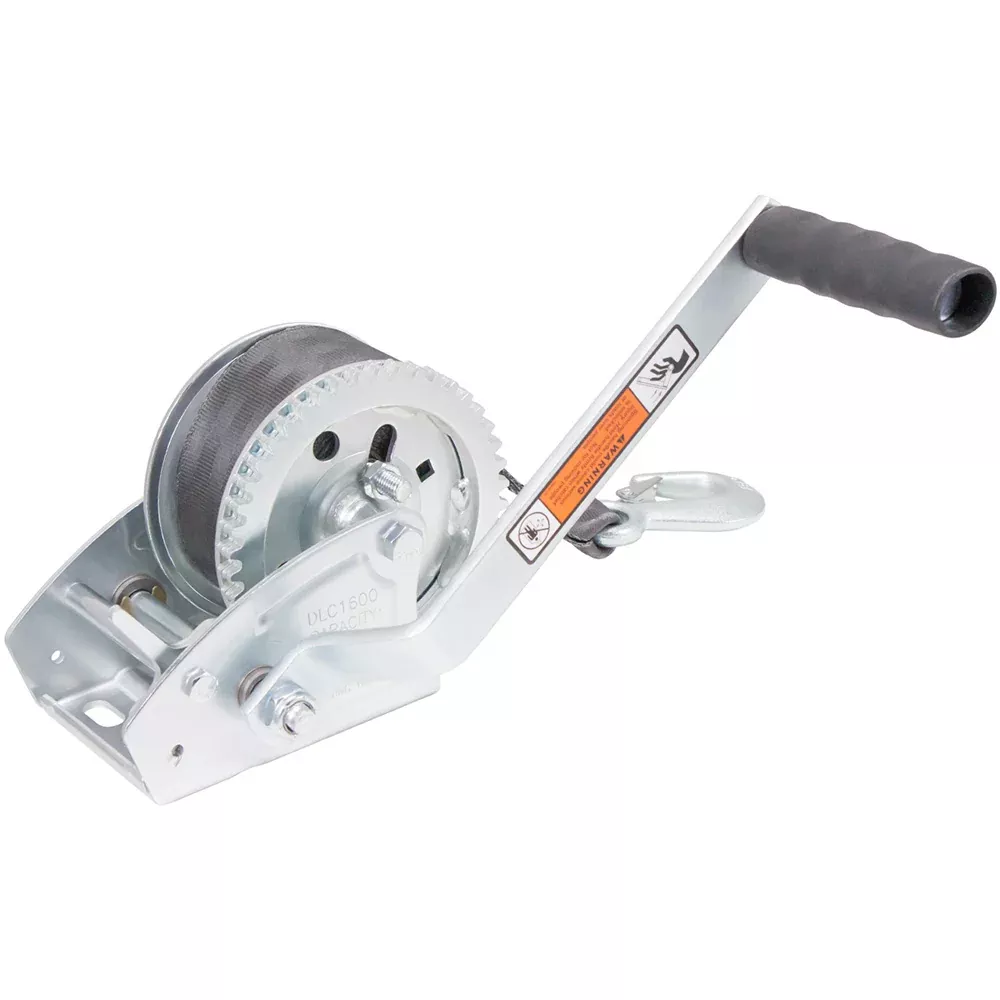 Load Rite Single-Speed Trailer Winch - 1600lbs - 6089.23