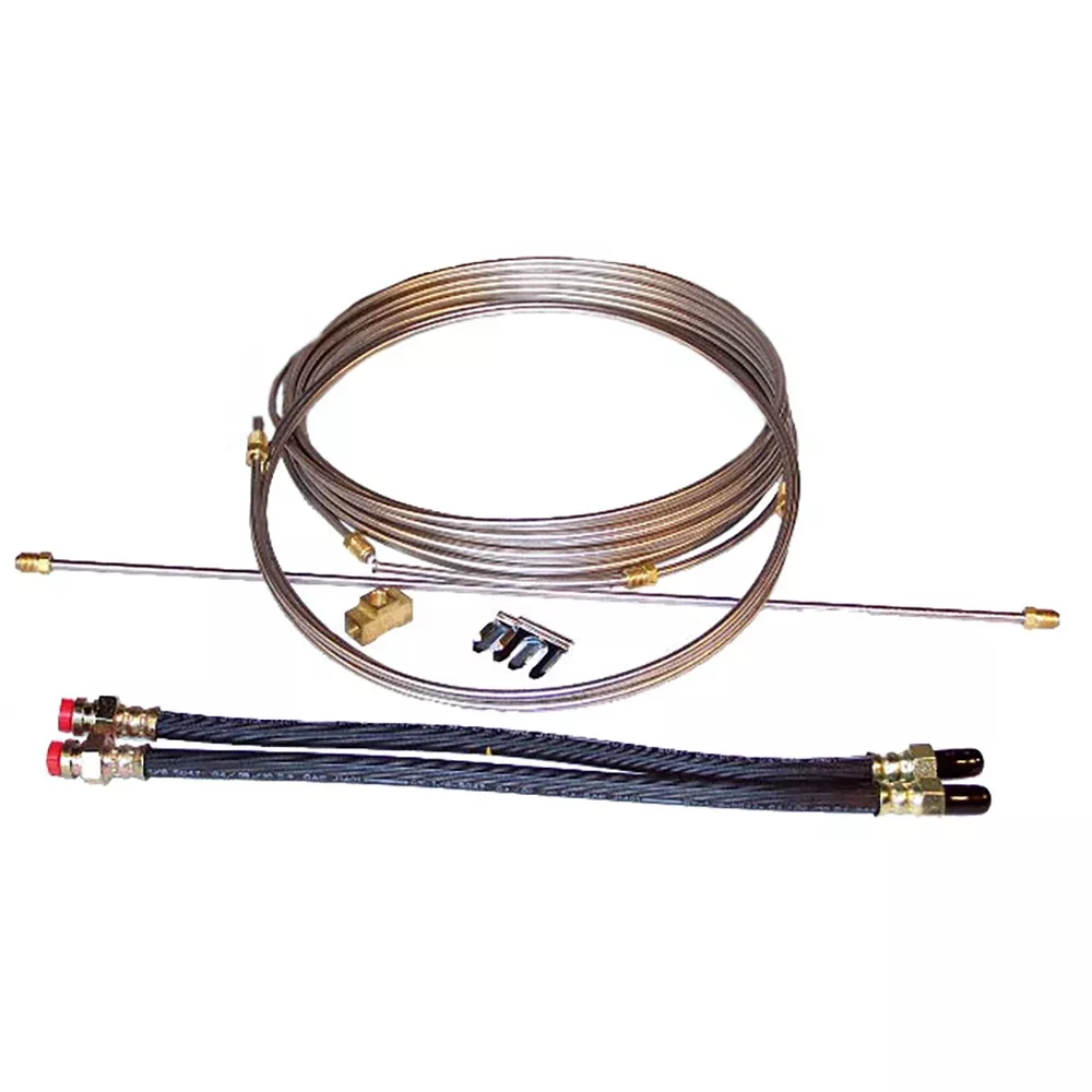 Load Rite Stainless Steel Brake Line Kit - Single Axle - 6016.10S