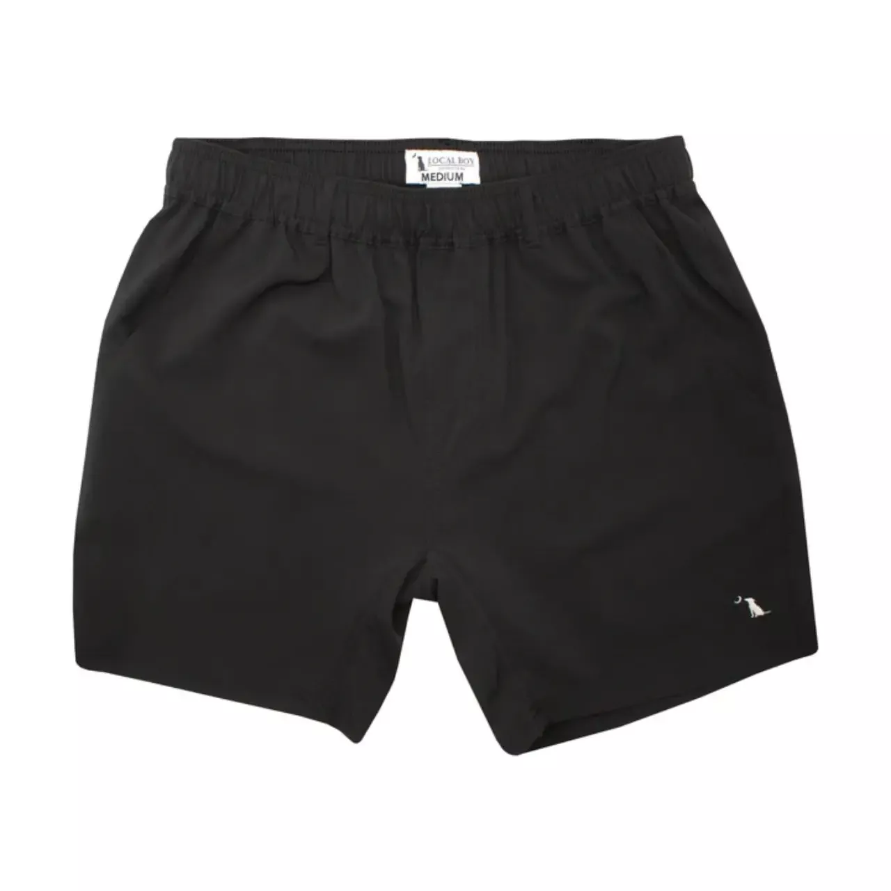 Local Boy Outfitters Men’s 6” Performance Volley Shorts – Black