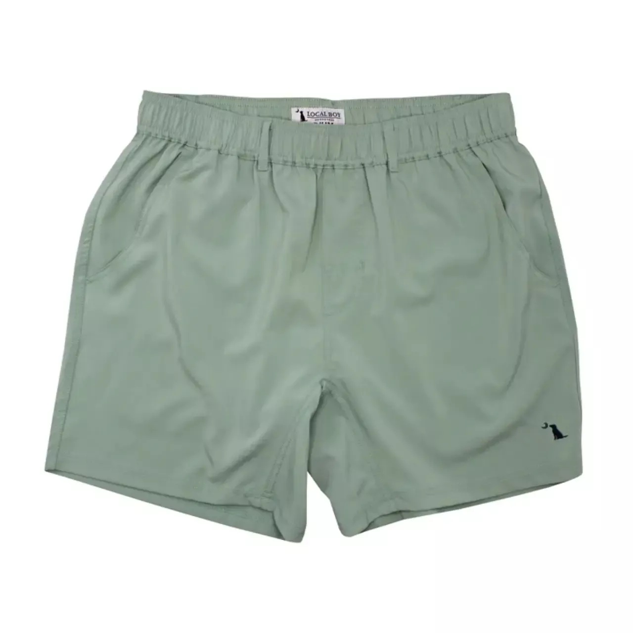 Local Boy Outfitters Men’s 6” Performance Volley Shorts – Granite Green