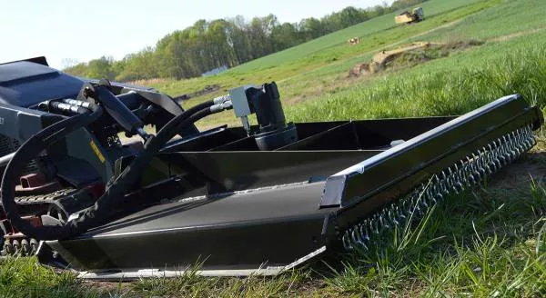 Loflin Fabrication Brush Cutter | 36″ Width | Bi-Directional Blades | Hydraulic Flow 8 To 20 GPM | For Mini Skid Steers