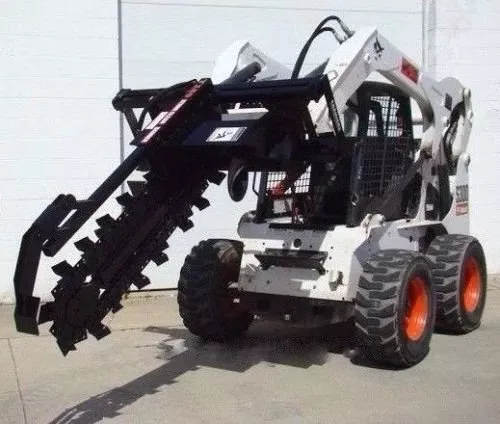 Loflin Fabrication Trencher | Hydraulic Driven | Up to 36″ Depth | For Skid Steer