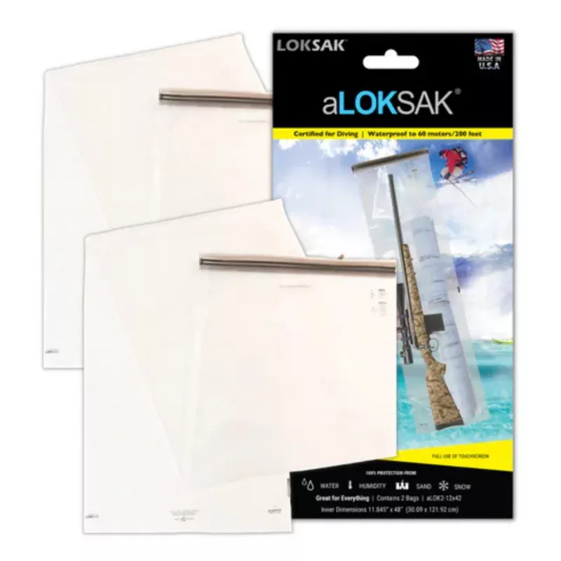 LOKSAK Element Proof Bag 12 x 48 for your long guns storage