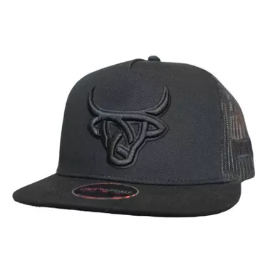 LOST CALF Cuervo Flat Black Cap (LCF00054)