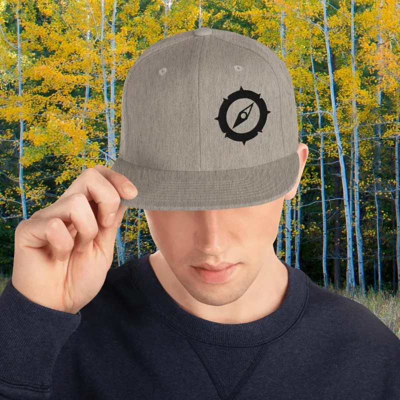 Lotz Outdoors – Snapback Hat|Black/ Silver&Spruce&Green Camo&Dark Grey&Silver&Heather/Black&Heather Grey&Natural/ Black&White