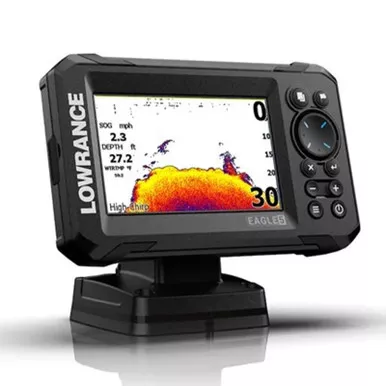 Lowrance Eagle 5 with SplitShot HD Transducer 5″ Split Shot HD C-MAP US Inland