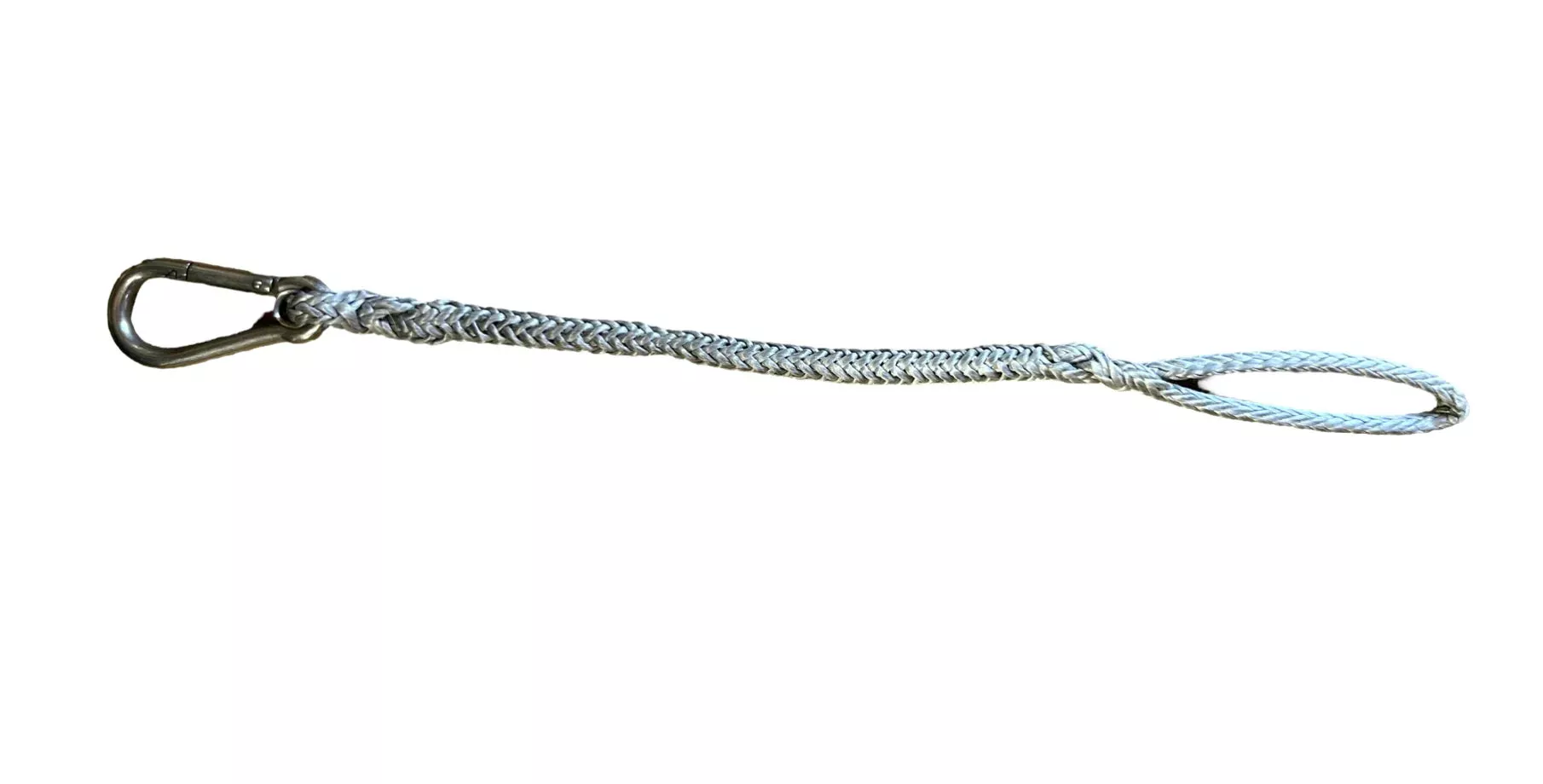 LT Marine Harpoon Dart Line Tether | Heavy-Duty Dyneema Rope | 5000 lb Test Strength | 316 Stainless Steel Carabiner | For Harpoon Rigging & Fishing Applications