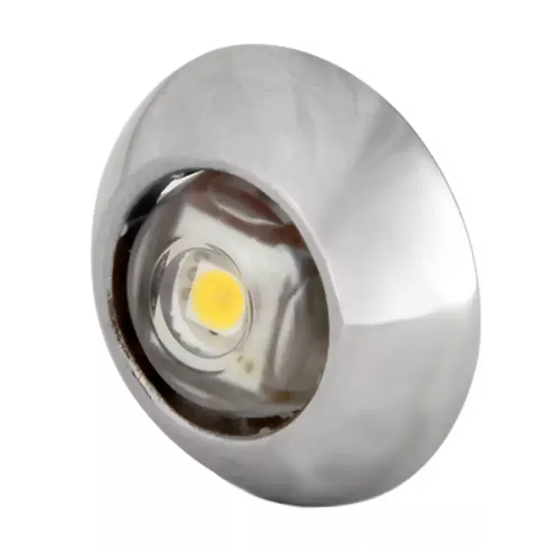 Lumitec Exuma Courtesy Light – Polished Stainless Housing – Blue Light [101050]