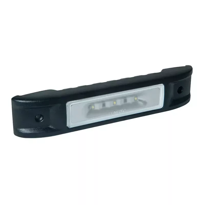 Lumitec Ibiza LED Engine Room Light – Non-Dimming White – Black Finish [101532]