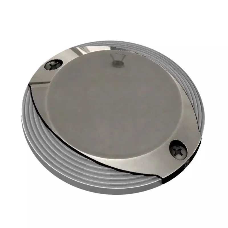 Lumitec Scallop Surface Mount Pathway Light – Spectrum RGBW/Warm White – Stainless Steel Housing [101672]