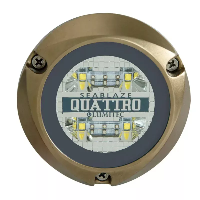 Lumitec SeaBlaze Quattro LED Underwater Light – Spectrum – RGBW [101510]