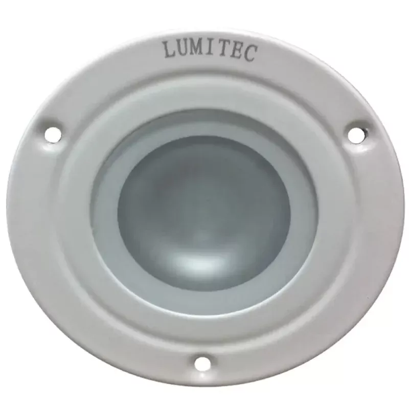 Lumitec Shadow – Flush Mount Down Light – White Finish – White Non-Dimming [114123]