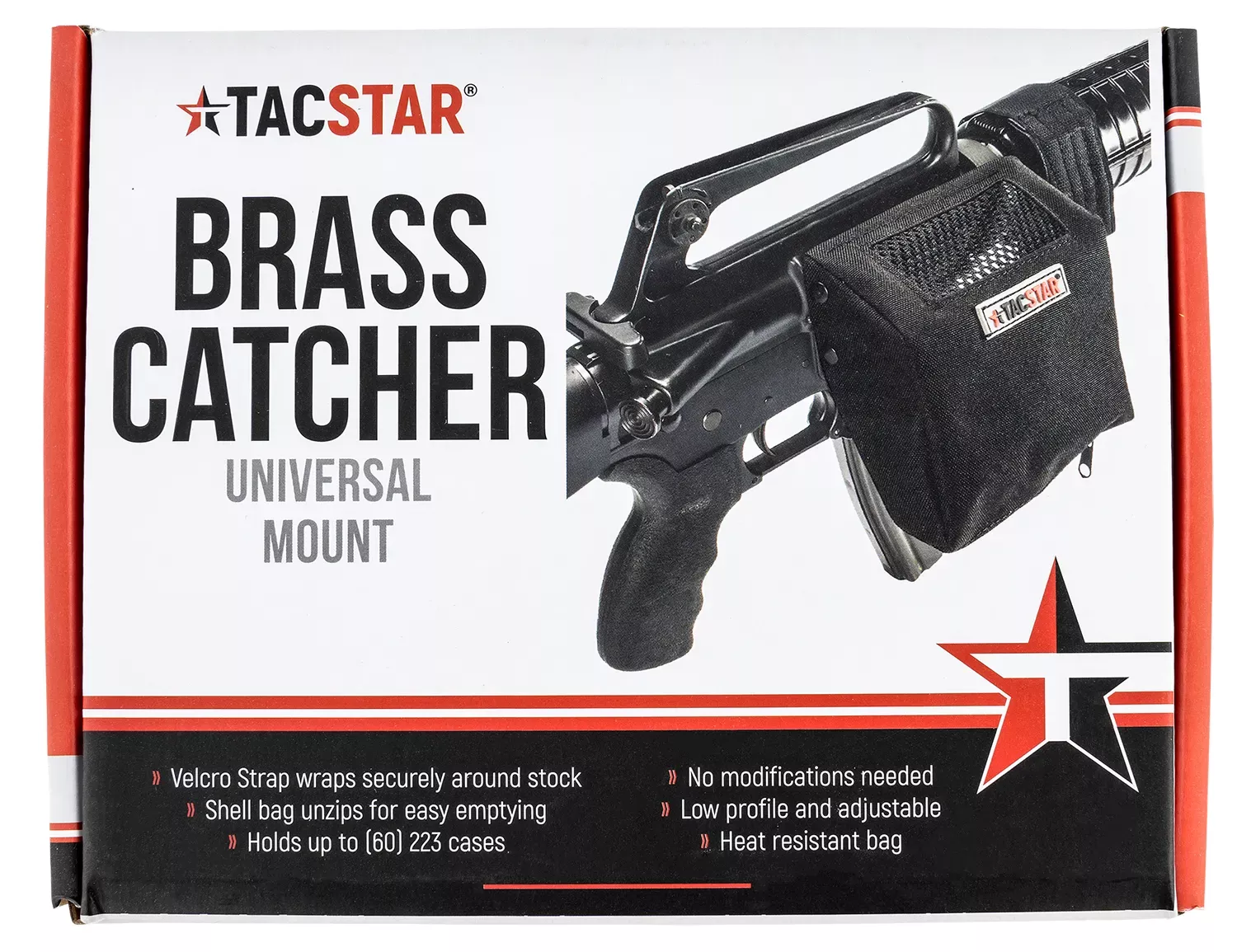 Lyman Universal Brass Catcher Black Canvas Velcro Mount
