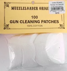 M-loader Original Cotton Patch – .45-.58 Cleaning 100pk