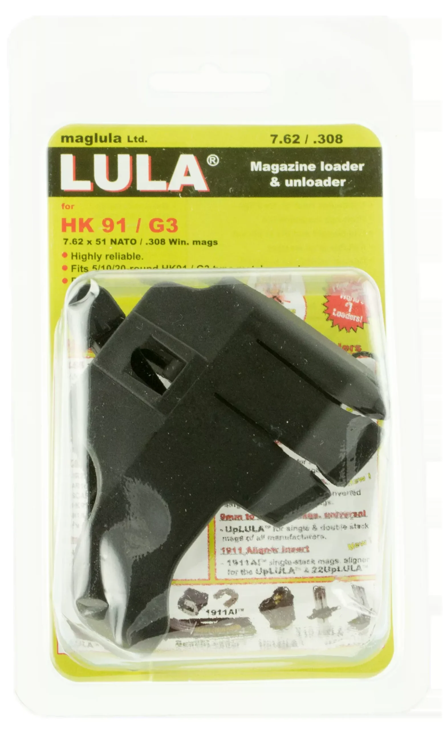 Maglula Lula, Lula Lu25bLoader Hk 91/g37.62/308