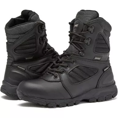 Magnum CM85005M Storm Lynx 8″ Side-Zip Waterproof Tactical Duty Boots, Black