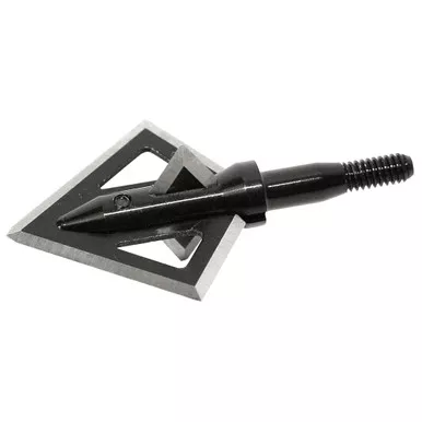 Magnus BH100-4 Black Hornet Broadheads, 4 Blade, 100 Grain, Black, 3 Pack