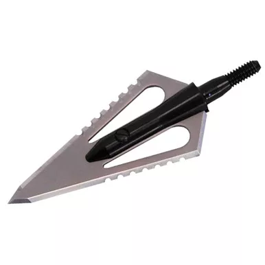 Magnus SBC100-2 Stinger Buzzcut Broadheads, 2 Blade, 100 Grain, Black, 3 Pack
