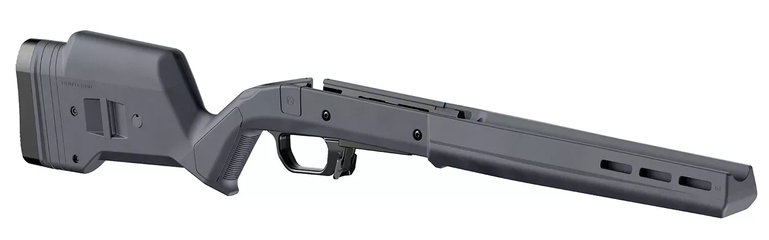 Magpul Hunter 110Stock Fixed with Aluminum Bedding & Adj Comb Stealth Gray Synthetic Savage 110 Short Action Left Hand