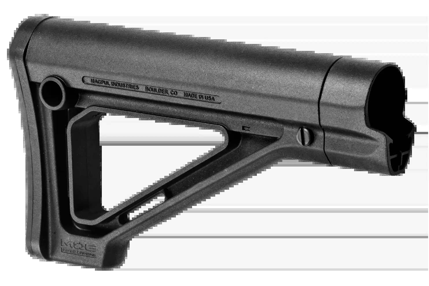 Magpul Industries Corp Moe, Magpul Mag481-blk Moe Fixed Carbine Stock Com-spec