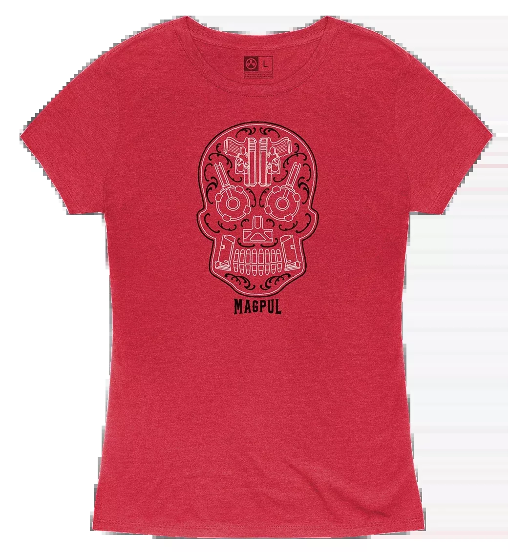Magpul Industries Corp Sugar Skull, Magpul Mag1218-612-xlSugar Skull Ld Shrt Xl Rdht