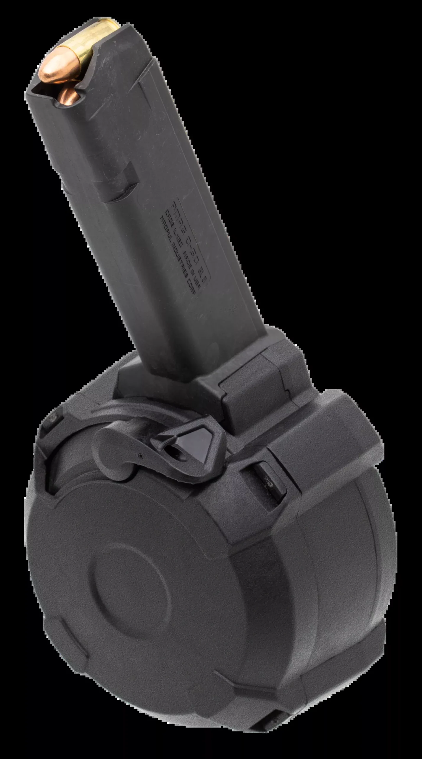 Magpul Magazine Pmag 9mm – D-50 Mp Hk94/mp5 50rd Drum Blk