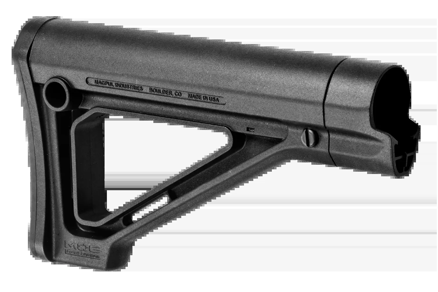 Magpul Stock Moe Fixed Ar15 – Carbine Mil-spec Tube Black