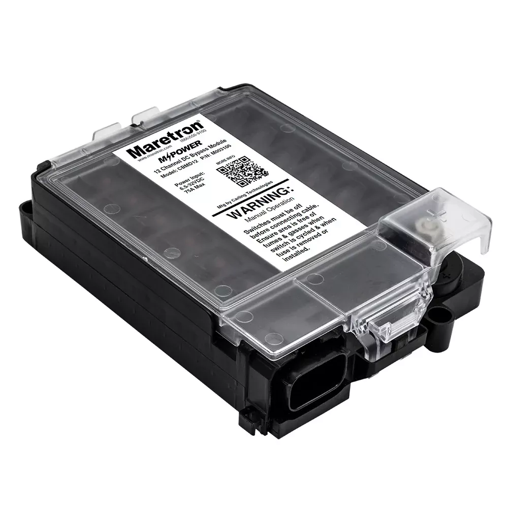 Maretron 12 Circuit Bypass Module NMEA 2K w/o Fuse PackJumper Wire [CBMD12]