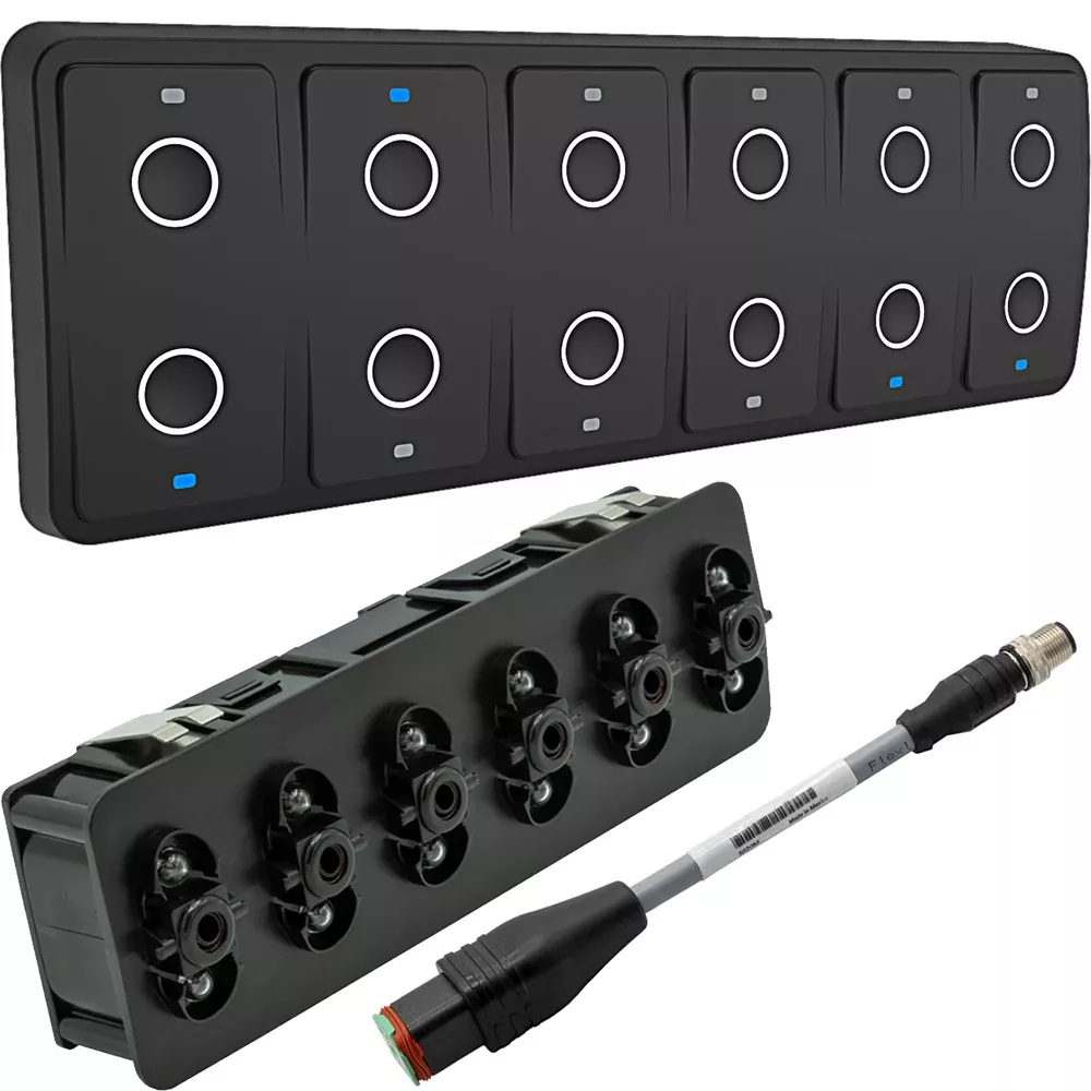 Maretron CKM12 Keypad w/CKM to NMEA 2000 Adapter Cable – 0.2M [A3802-1]