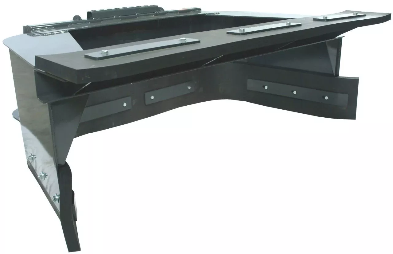 Martatch | Manure Scraper Box Blade | Model MFSS Series | Width 60" To 96" | With Back Drag | Hydraulic Flow 15 To 25 GPM | For Skid Steers