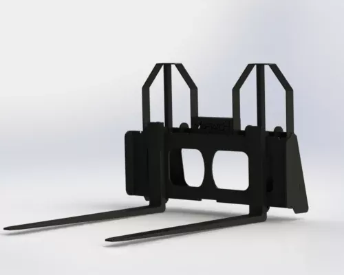 Martatch | Pallet Forks | Model MHDPFN-D Series | Width 48″ To 72″ | Machine Size 3.7 To 5 Tons | For Backhoes