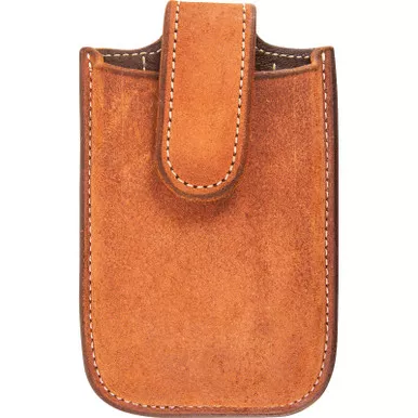 MARTIN SADDLERY Chestnut Roughout Leather Smart Phone Holder (IPHONEH6CHRO)