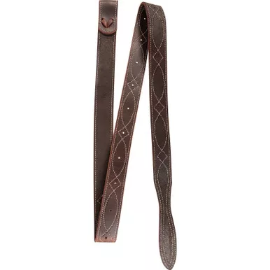 MARTIN SADDLERY Leather Latigo Stitched Tie Strap (LL134S)