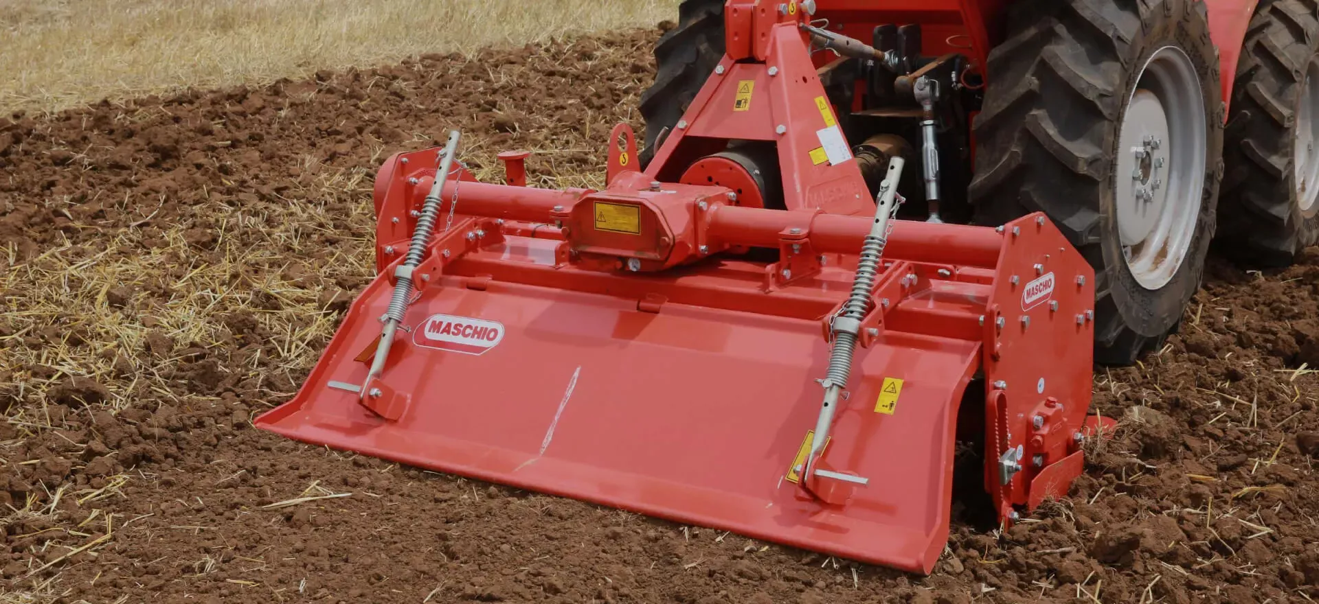 Maschio Rotary Tiller | Model H205 | Working Width 82″ | 50-60 HP | For Tractors