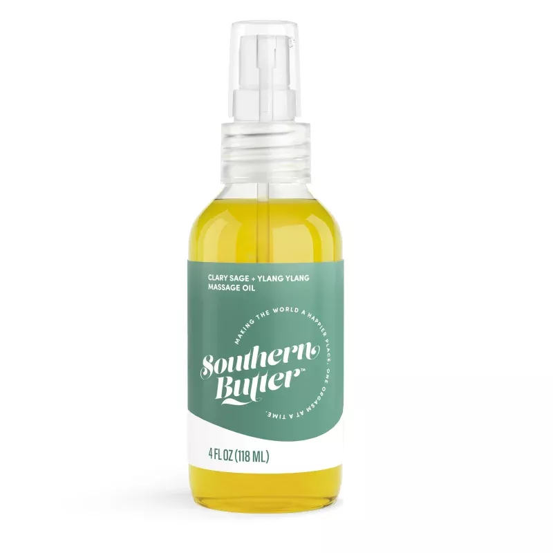 Massage Oil – Clary Sage + Ylang Ylang