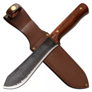Master Cutlery Elk Ridge - Fixed Blade Knife 7" Cherry Wood