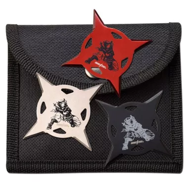 Master Cutlery Perfect Point Throwing Stars Set of 3