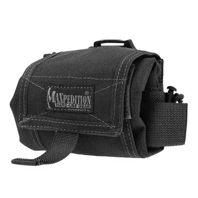 MAXPEDITION Mega Rollypoly Black Folding Dump Pouch (0209B)