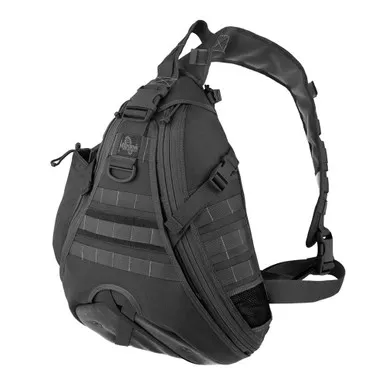 MAXPEDITION Monsoon Gearslinger Backpack, Black (0410B)