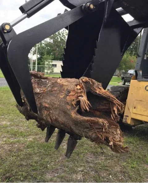McLaren Industries Heavy-Duty Stump Bucket | Model 60X201X00 | Width 45″ | 12 To 20 GPM | For Skid Steer