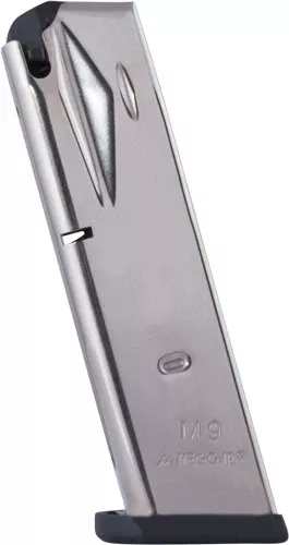 Mec-gar Magazine Beretta 92fs - 9mm Luger 15rd Nickel