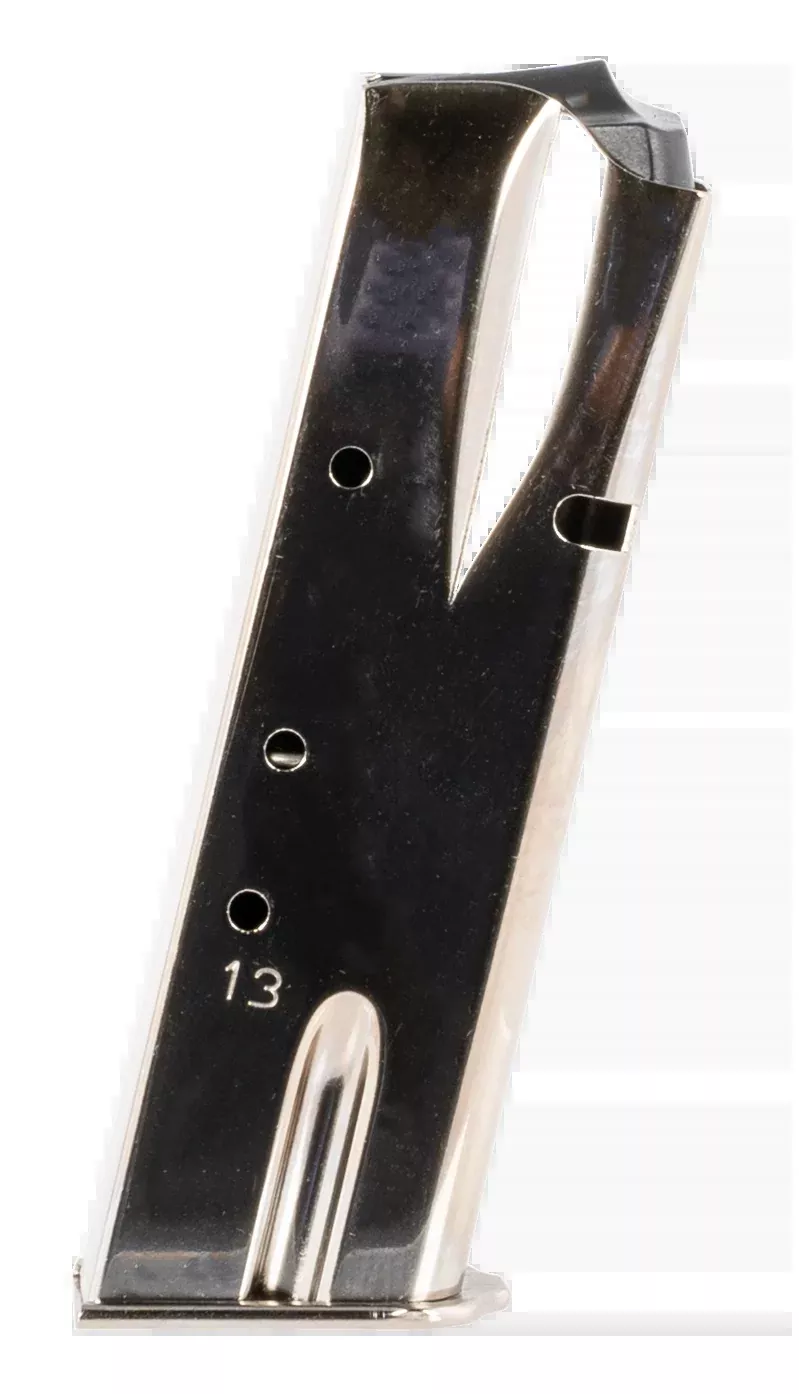 Mec-gar Oem, Mg Brhp13n Mag Brn Hp9mm 13rdNickel